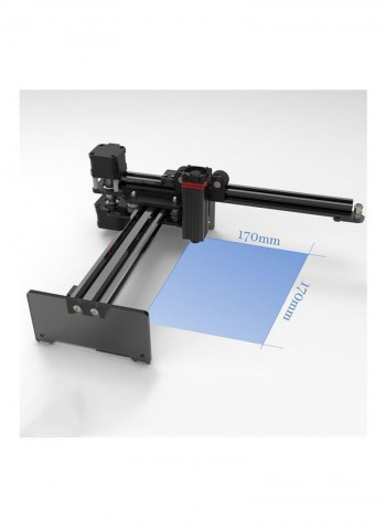 20W Desktop Portable Laser Engraver Kit Black