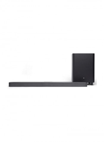 5.1 Channel soundbar with built-in Wi-Fi and 10" wireless subwoofer 100120054 Black