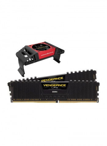 2-Piece Vengeance LPX DDR4 C19 RAM Kit With Airflow Cooler