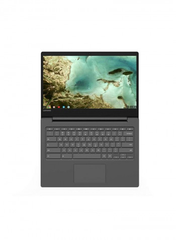 Chromebook S330 Laptop With 14-Inch Display, MTK 8173C Processor/4GB RAM/64GB eMMC Flash Drive/MediaTek PowerVR GX6250 Graphics Black