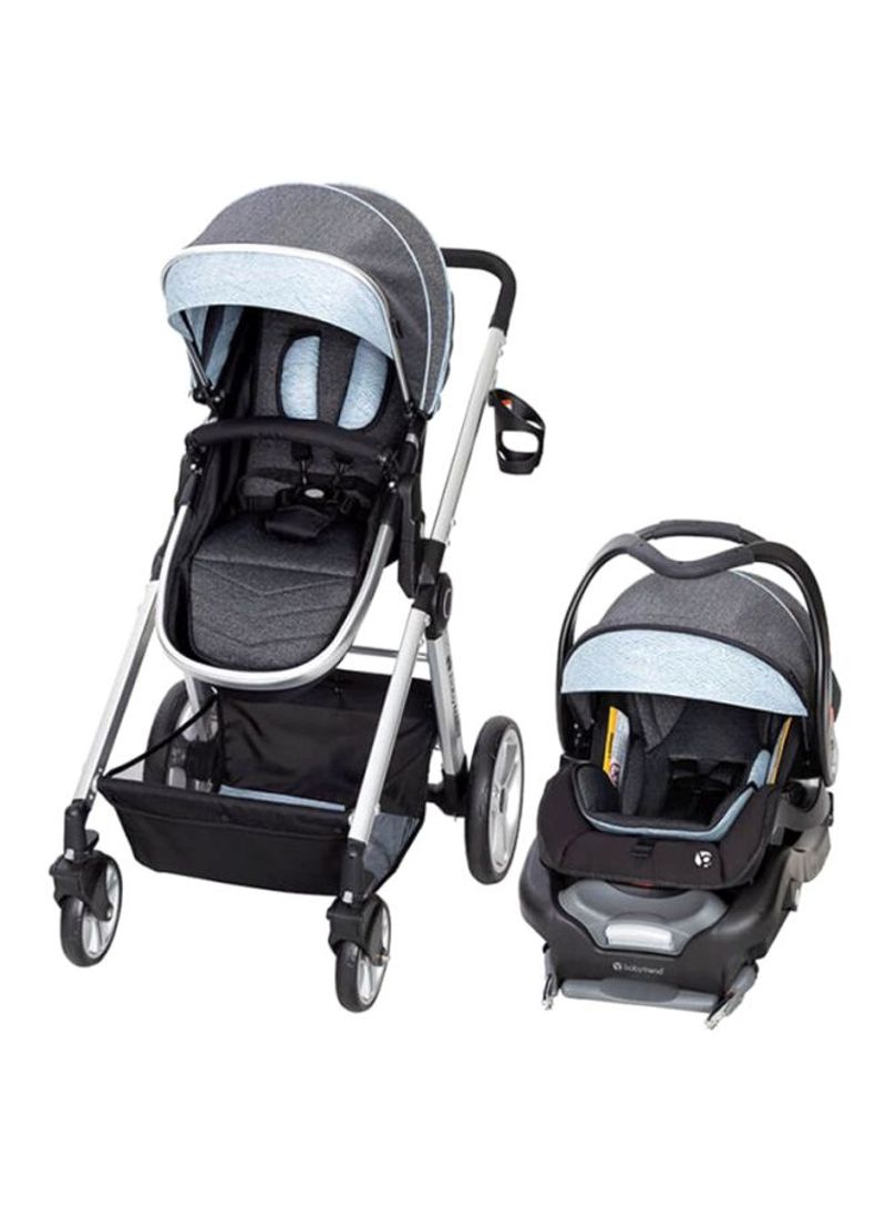 Go Gear Sprout 35 Stroller With Car Seat - Blue Spectrum