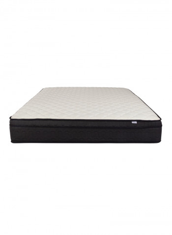 Pockets Springs Luxury Queen Size Soft Mattress Dark Grey/Black 160 x 200cm