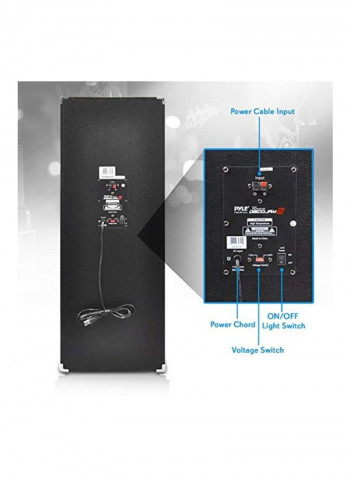 Stereo Passive Speaker B014EYWLJU Black