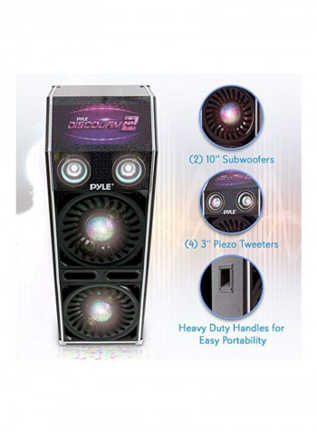 Stereo Passive Speaker B014EYWLJU Black