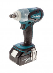 Cordless Impact Wrench With 2 Battery And Charger Blue/Black/Silver