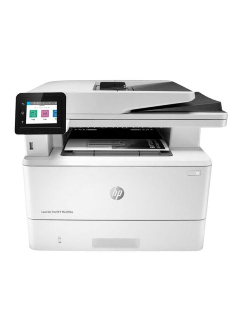 M428Fdw LaserJet Pro Printer With Print/Copy/Scan/Fax/Email,W1A30A 16.93x12.8x25inch White