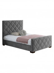 Bed Frame Without Mattress Grey 160 x 200centimeter