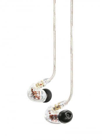 SE535 Sound Isolating Earphones With 3.5mm Cable, Remote And Mic Clear