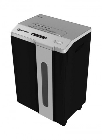 Cross Cut Shredder Machine Black/Silver