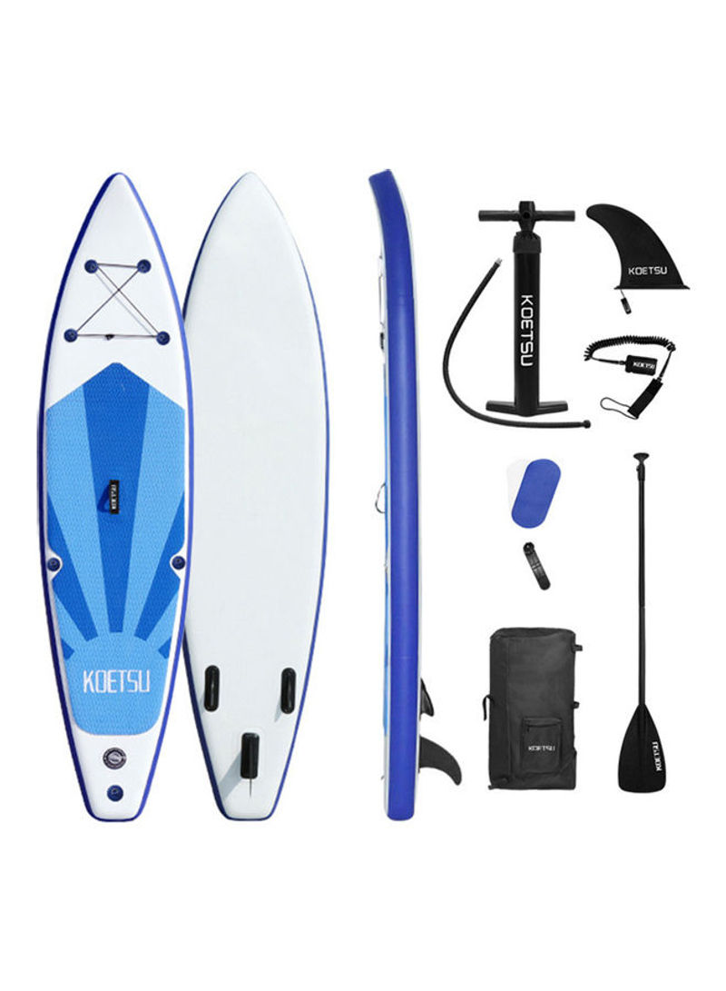 Inflatable Stand Up Surfboard With SUP Accessory Carry Bag