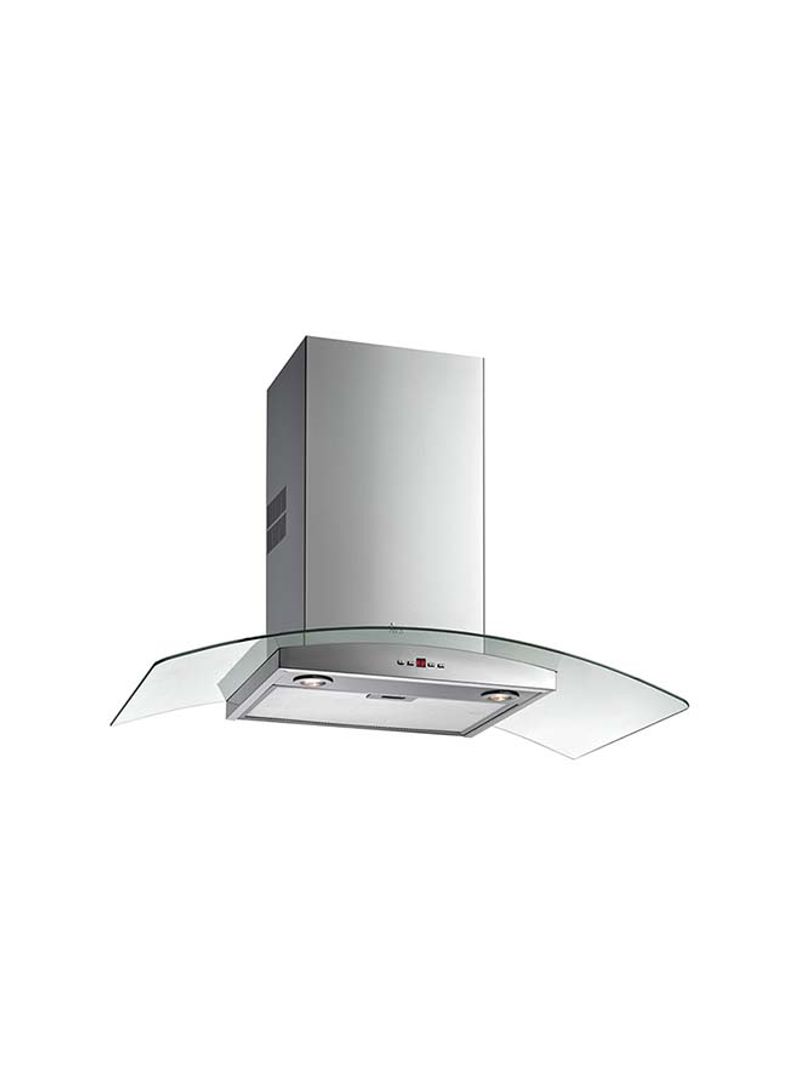 Nc 680 Glass Wing Wall-Mounted Extractor Hood Nc 680 40455330 Silver