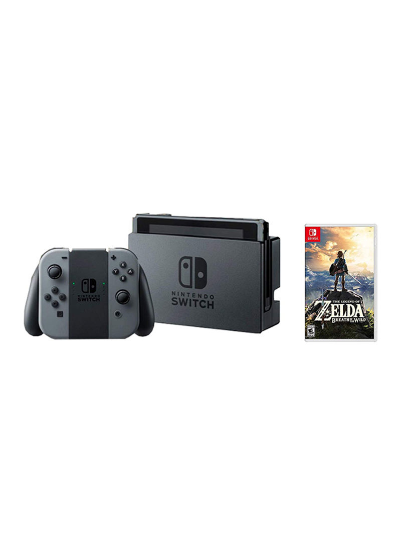 Switch Console Set With The Legend Of Zelda-Breath Of The World