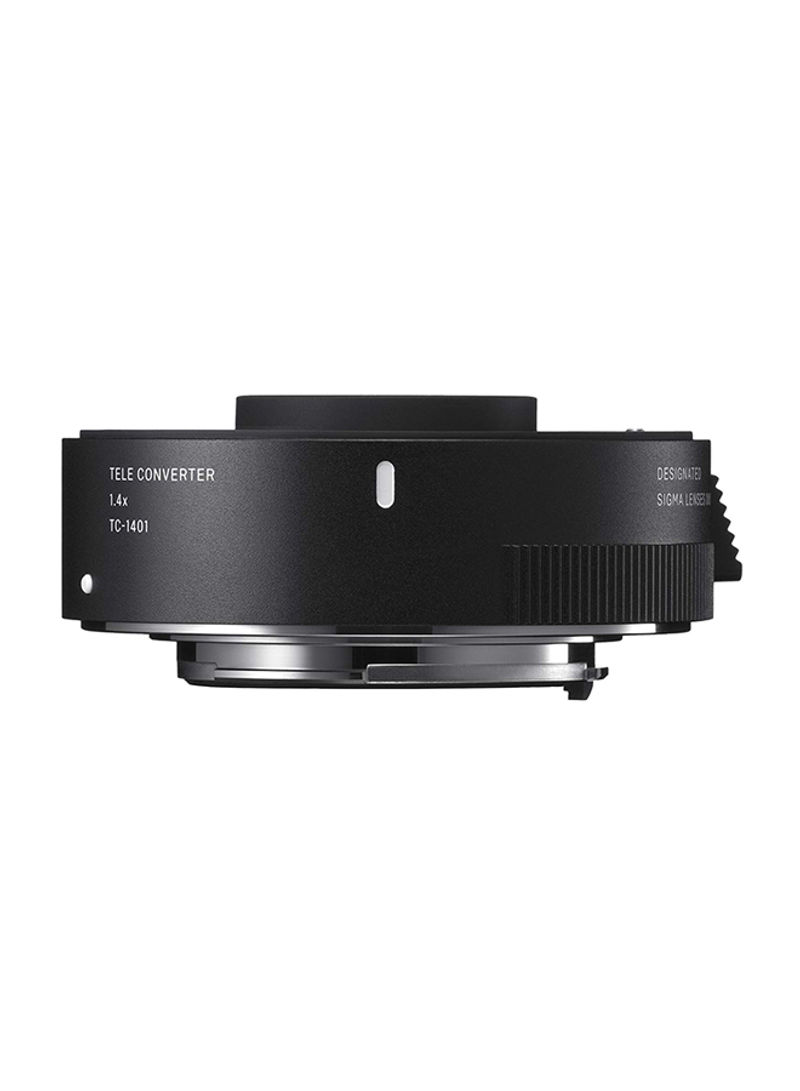 TC-1401 f/8 1.4x High Grade Teleconverter Lens For Canon Camera Black