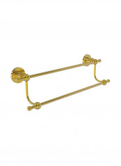 Astor Place Collection Double Towel Bar Gold