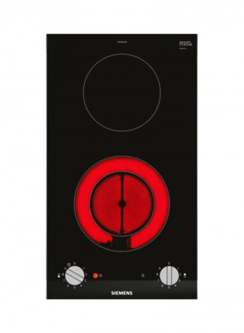 Built-In Electric Domino Hob ET375CFA1M Black/Red