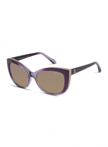 Women's UV Protected Cat-Eye Sunglasses - Lens Size: 55 mm