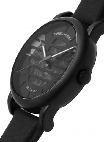 Men's Luigi Water Resistance Leather Analog Watch AR60032
