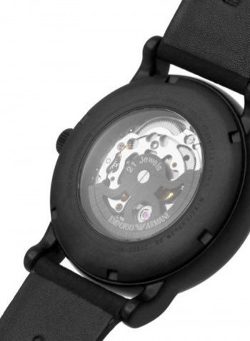 Men's Luigi Water Resistance Leather Analog Watch AR60032