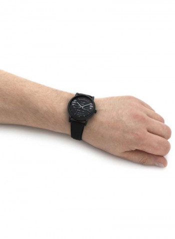 Men's Luigi Water Resistance Leather Analog Watch AR60032