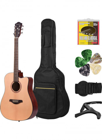 Acoustic Folk Guitar Set