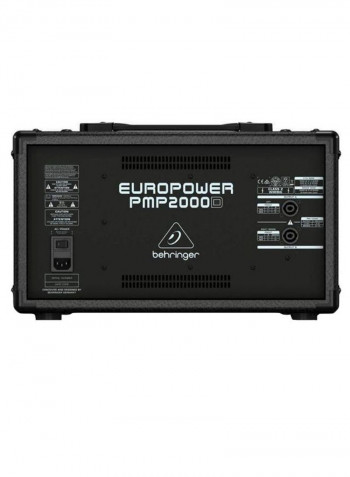 14-Channel Multi-FX Processor Powered Mixer PMP2000D Black