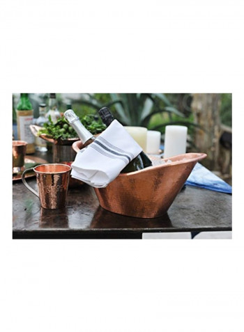 Copper Ice Bucket Copper 16x8.5inch