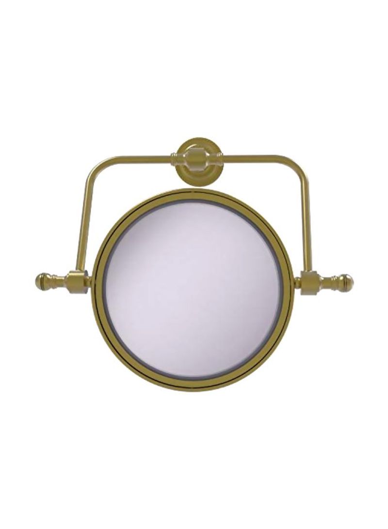 Retro Dot Collection Make-Up Mirror Gold 8inch