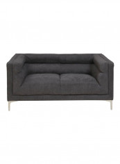 Grandview 2-Seater Sofa Grey 152x85x71centimeter