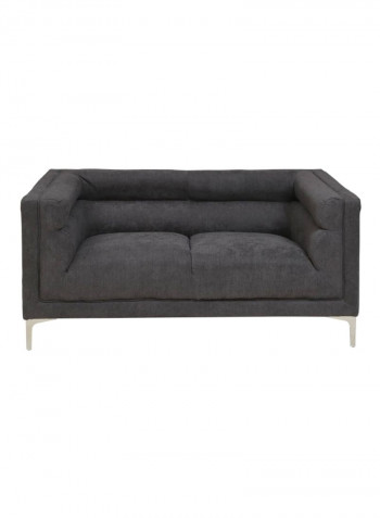 Grandview 2-Seater Sofa Grey 152x85x71centimeter