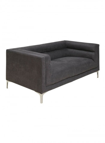 Grandview 2-Seater Sofa Grey 152x85x71centimeter