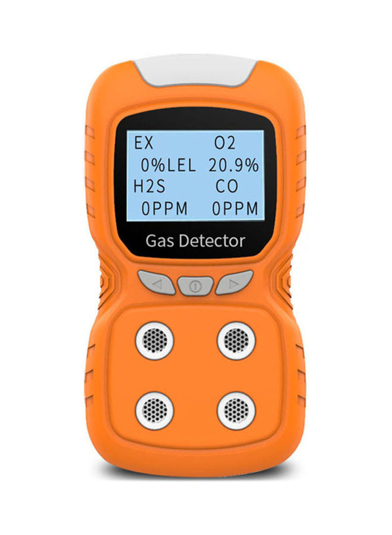4-Gas Monitor Meter Tester Analyzer Orange/Grey