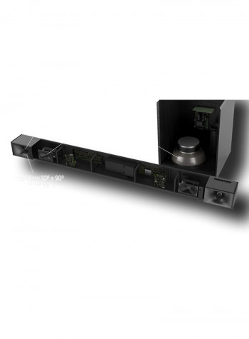 Cinema 400 Sound Bar With Subwoofer Set 1068775 Black