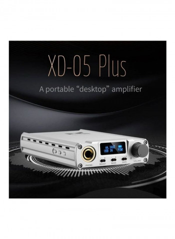XD05 Plus Portable DAC Headphone Amplifier Silver