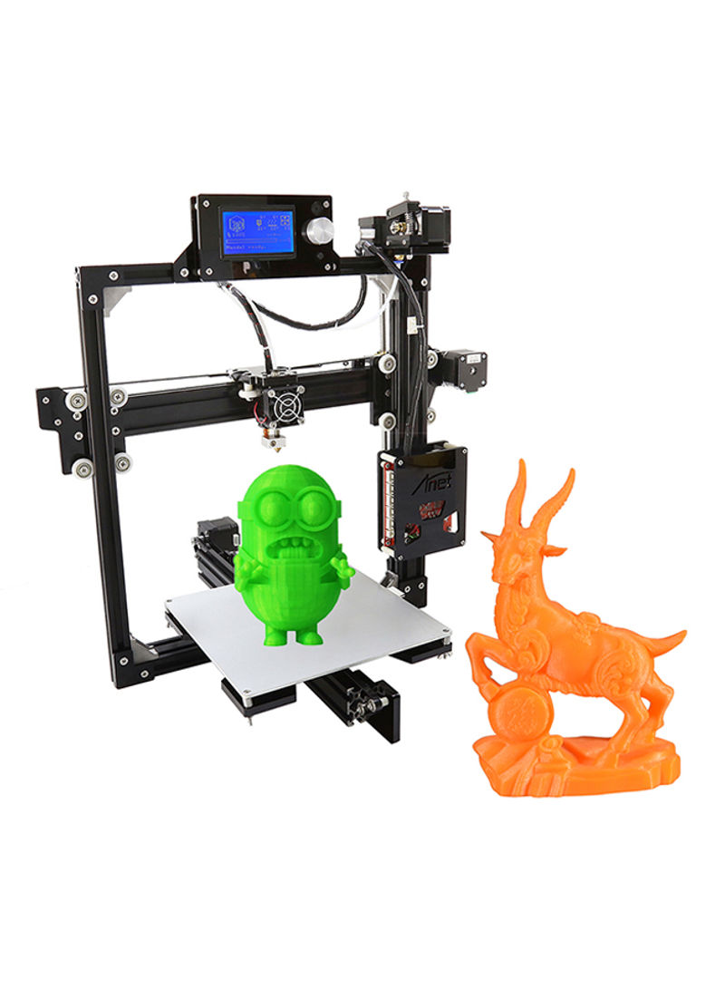 A2 High Precision Self Assembly 3D Printer DIY Kit 50 x 50 x 49centimeter Black