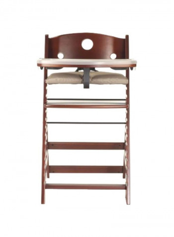 Height Right High Chair With Tray