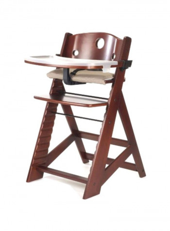 Height Right High Chair With Tray