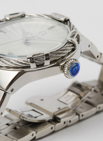 Men's ParmaWatch With Dial And Stainless Steel Bracelet