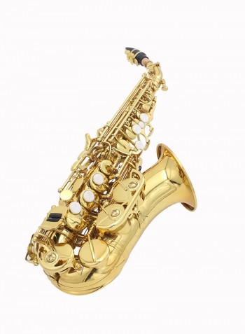 Carve Pattern Bb Bend Althorn Soprano Saxophone