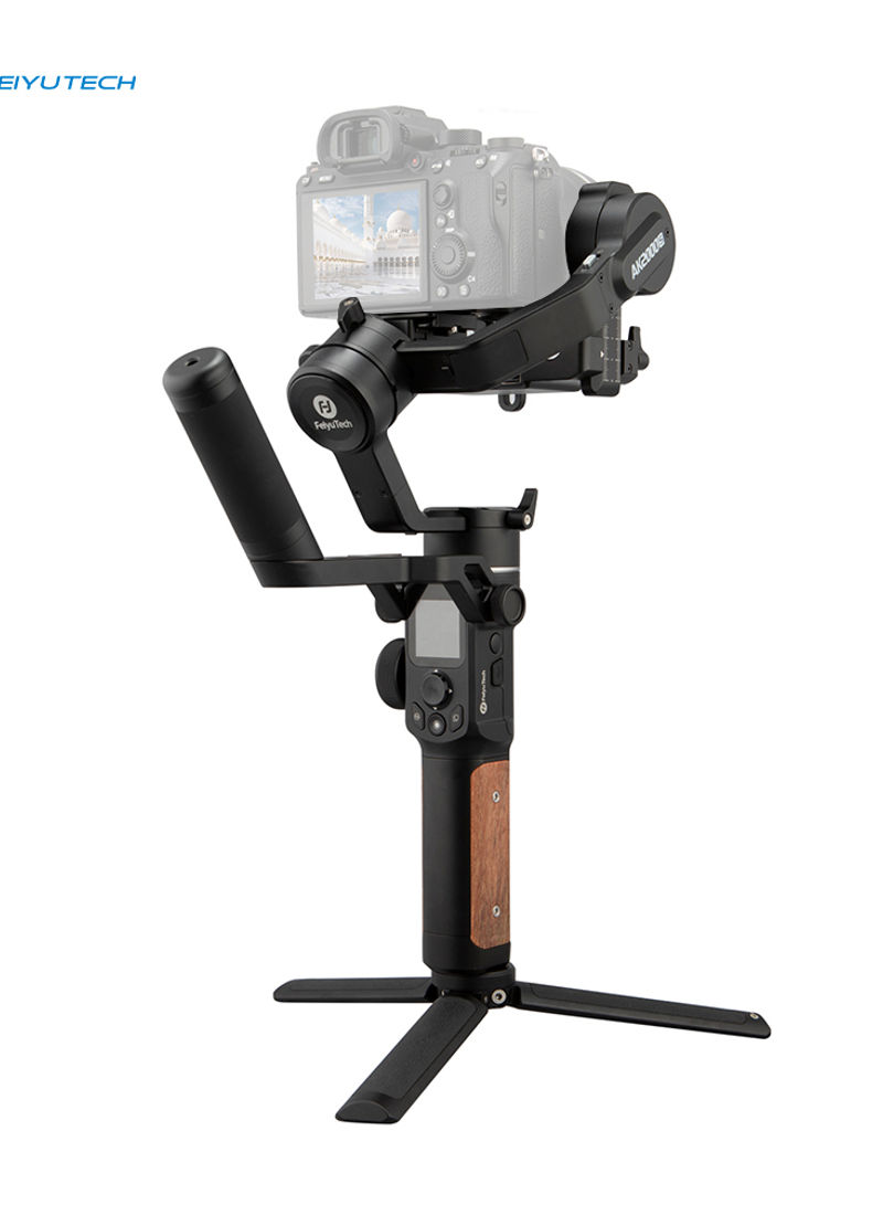 AK2000S 3-Axis Handheld Gimbal Stabilizer Lightweight Portable Torsion Brushless Vlog Gimbal with LCD Touchpanel Multicolour