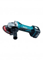 Cordless Angle Grinder Blue/Black/Silver 362x130x145ml