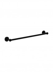 Waverly Place Collection Shower Door Towel Bar Black 24inch