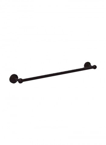 Waverly Place Collection Shower Door Towel Bar Black 24inch
