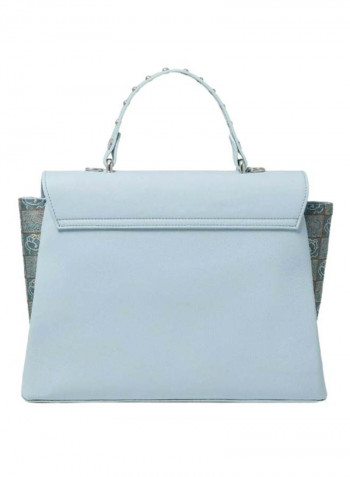 Asia Rectangular Shaped Crossbody Bag Blue