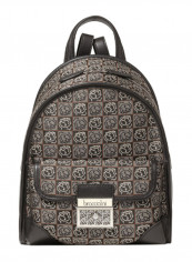 Monogram Logo Printed Backpack 11.5-Inch Multicolour