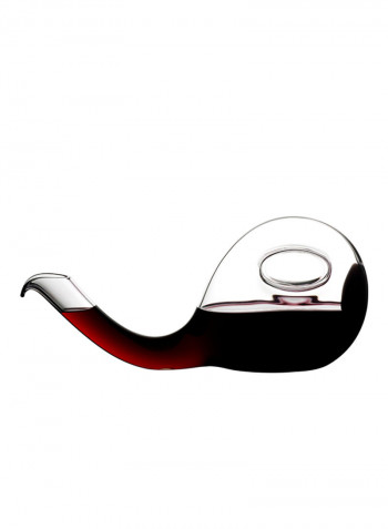 Escargot Decanter Clear/Black 150millimeter
