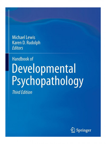 Handbook Of Developmental Psychopathology Paperback 3