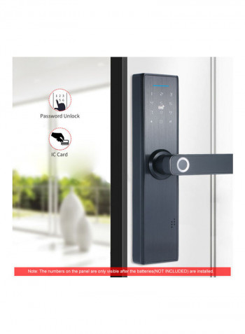 Household Security Door Lock Black