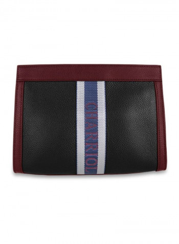 Deauville Crossbody Bag Bordeaux/Black/Blue