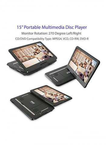 Portable DVD Player PDV156BK Black