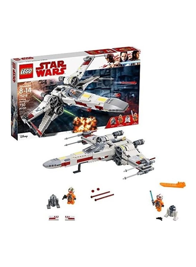 730-Piece Star Wars X-Wing Starfighter Building Toy Kit